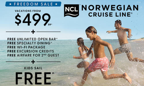 Norwegian Cruise Line Freedom Sale